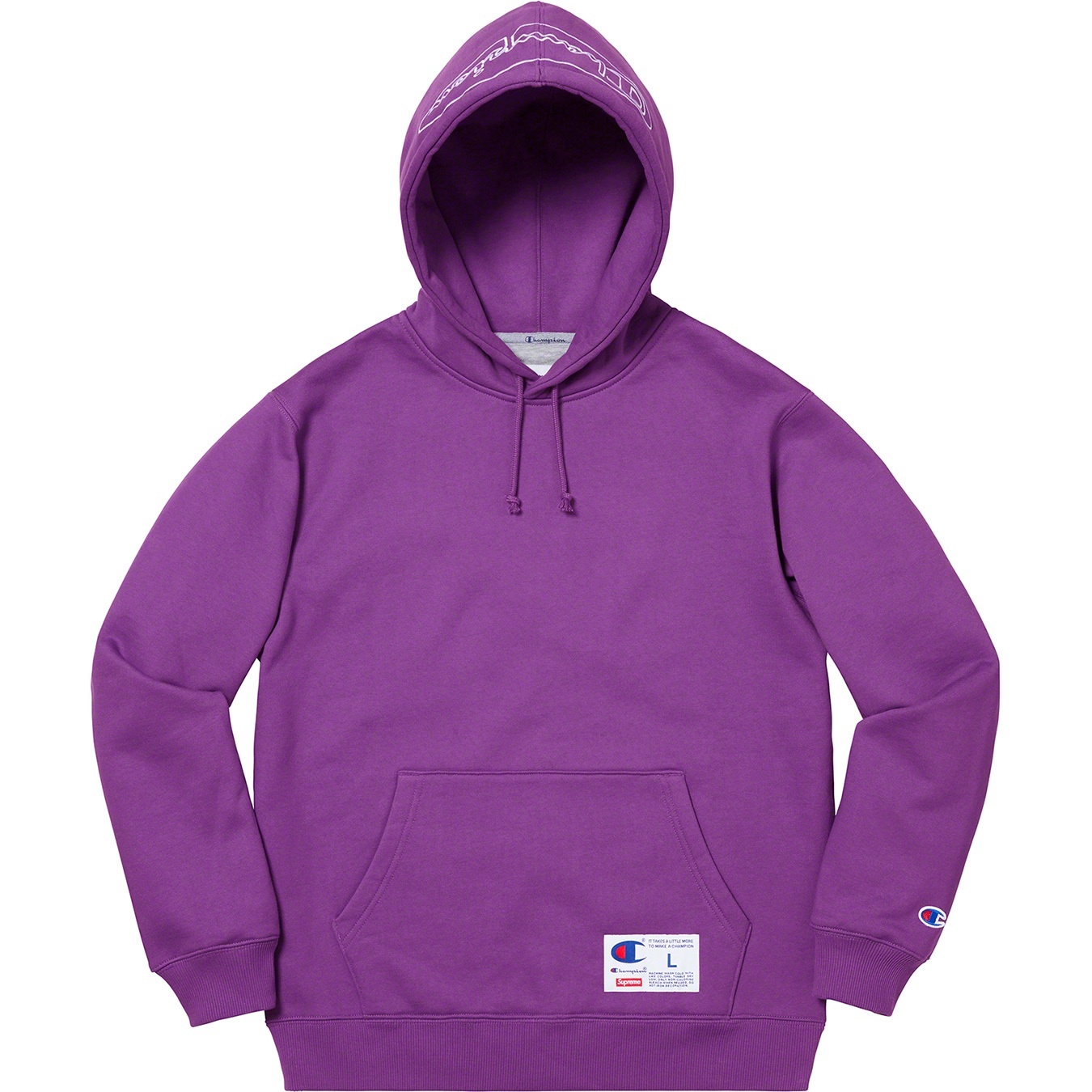 Supreme®/Champion® Outline Hooded Sweatshirt view 7